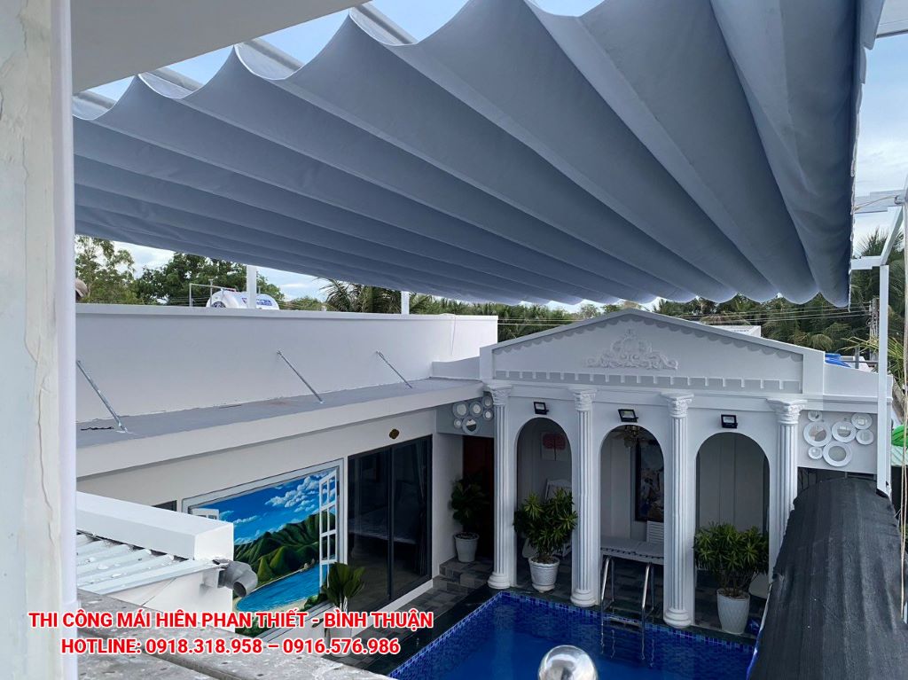 Mái xếp lượn sóng